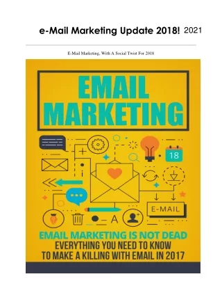 Email marketing