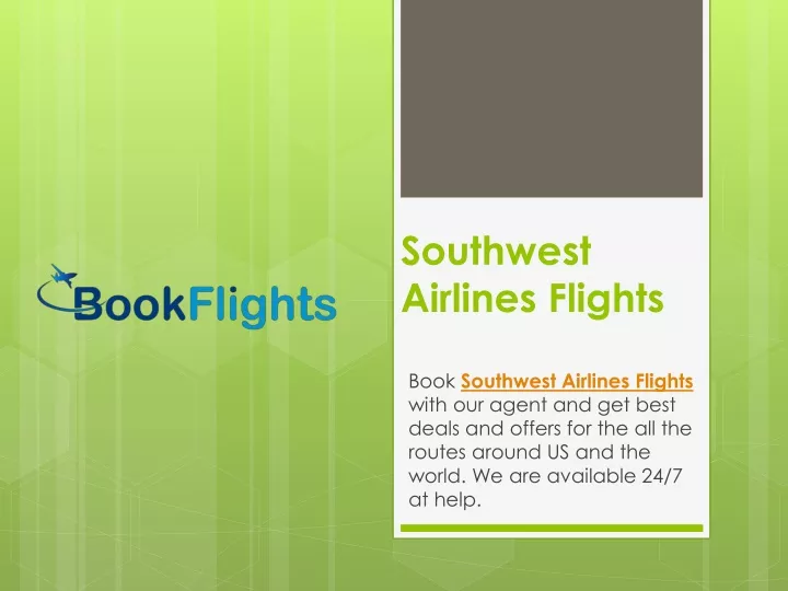 southwest airlines flights