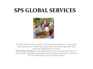 SPS Global Services In Pune