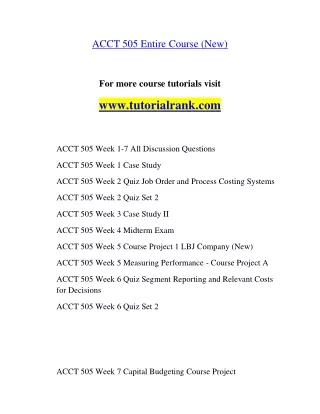 ACCT 505 Education Organization- tutorialrank.com
