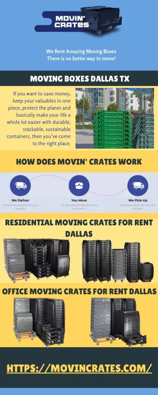 Used Moving Boxes Dallas - Movin' Crates