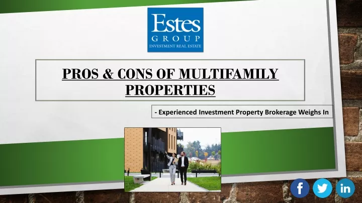 pros cons of multifamily properties