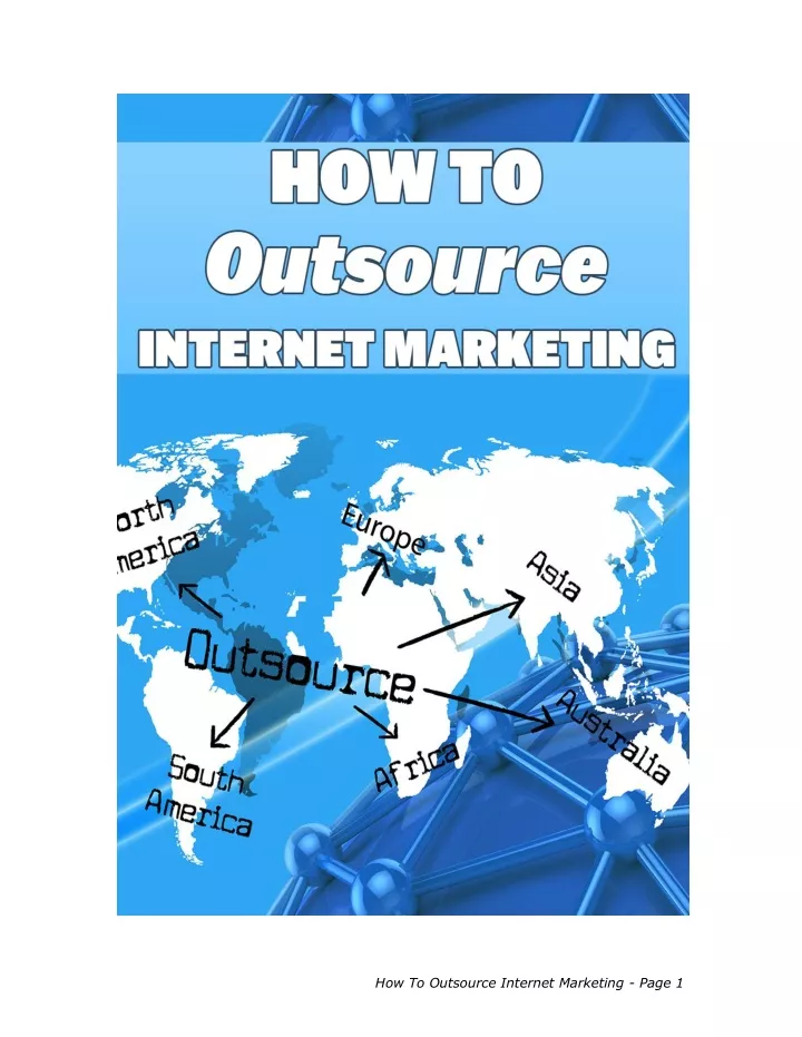 how to outsource internet marketing page 1