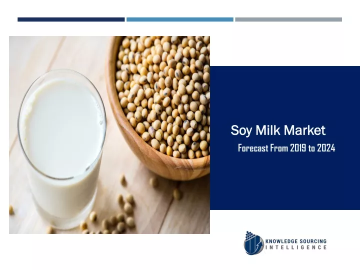 soy milk market forecast from 2019 to 2024