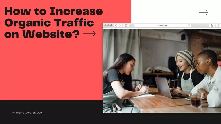 how to increase organic traffic on website