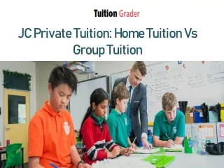 JC Tuition Centre Singapore|JC Tuition Rates
