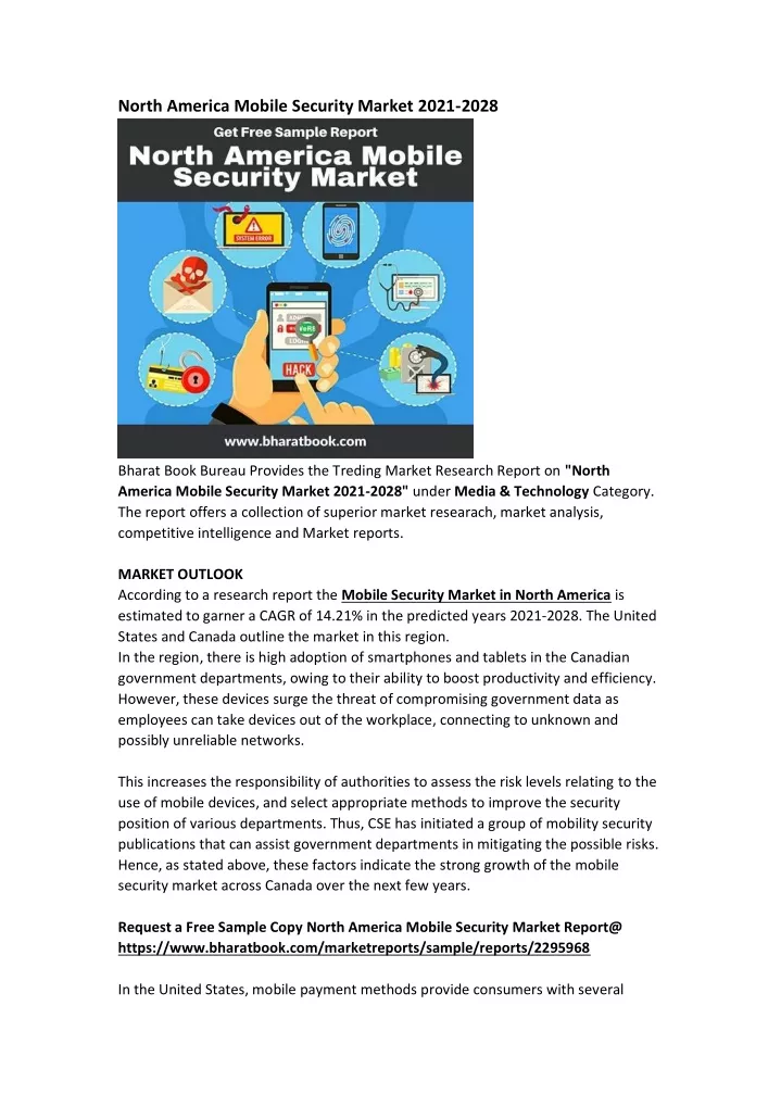north america mobile security market 2021 2028