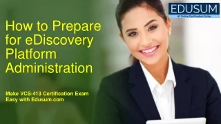 how to prepare for ediscovery platform