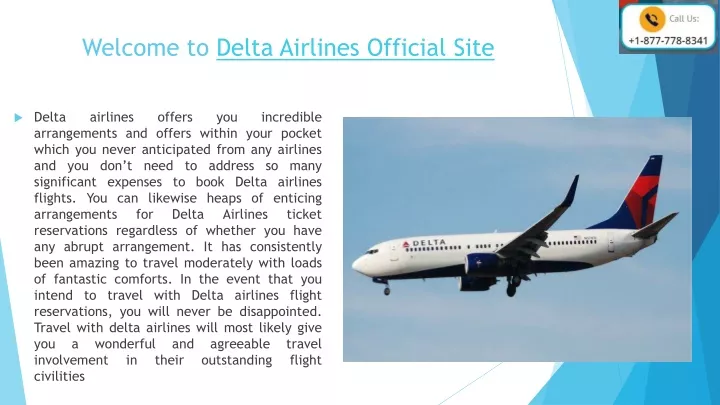 welcome to delta airlines official site