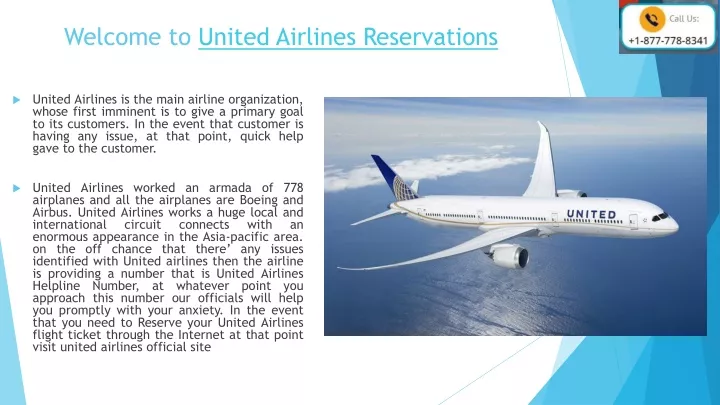 welcome to united airlines reservations