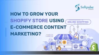 how to grow your shopify store using e commerce
