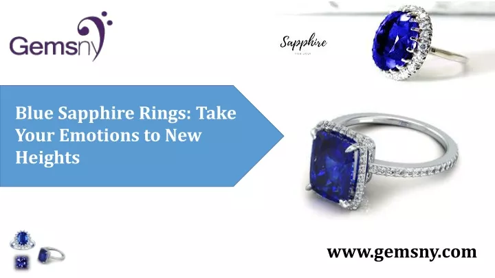blue sapphire rings take your emotions