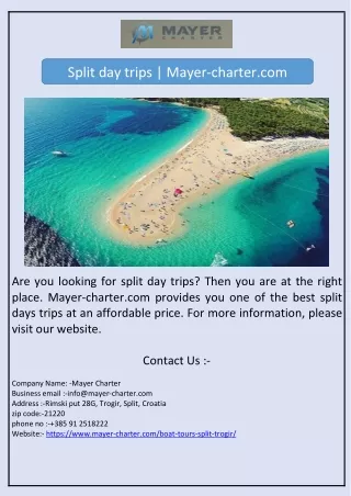 split day trips mayer charter com