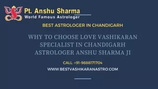Vashikaran Specialist in Indore | Astrologer Anshu Sharma Call Now  91-9888171704