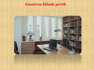 Gumtree blinds perth