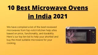 10 Best Microwave oven in India 2021
