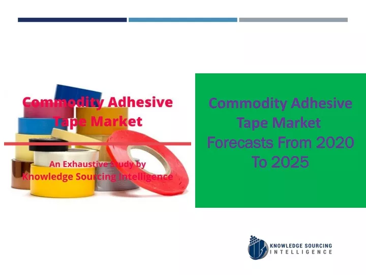 commodity adhesive tape market forecasts from