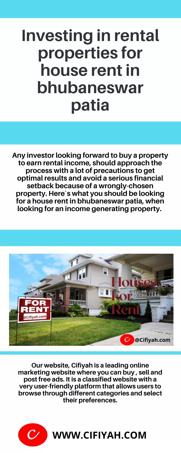 investing in rental properties for house rent