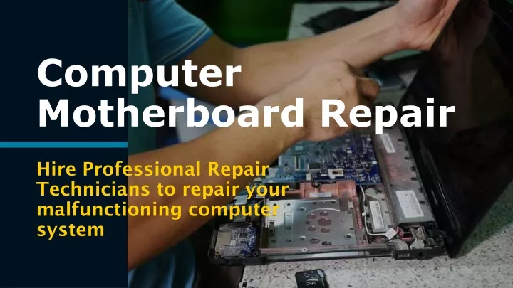 computer motherboard repair