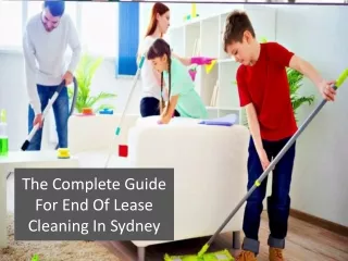 End of Lease Cleaning Tips and Tricks
