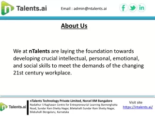 email admin@ntalents ai