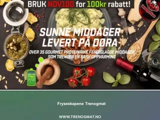 fryseskapene trenogmat