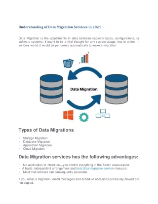 You should know Some Tips About A Data Migration Services in 2021