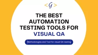 Find The Best QA Automation Tools For Software Testing