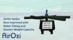 AirOxi Spider - Now Enhanced with Better Fitting and Heavier Weight Capacity - slide 1