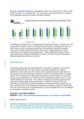 modular substation market is estimated to reach