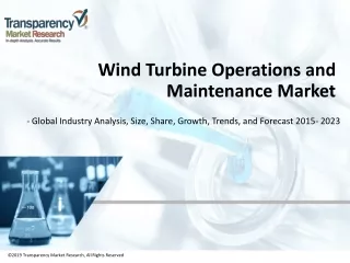 wind turbine operations and maintenance market