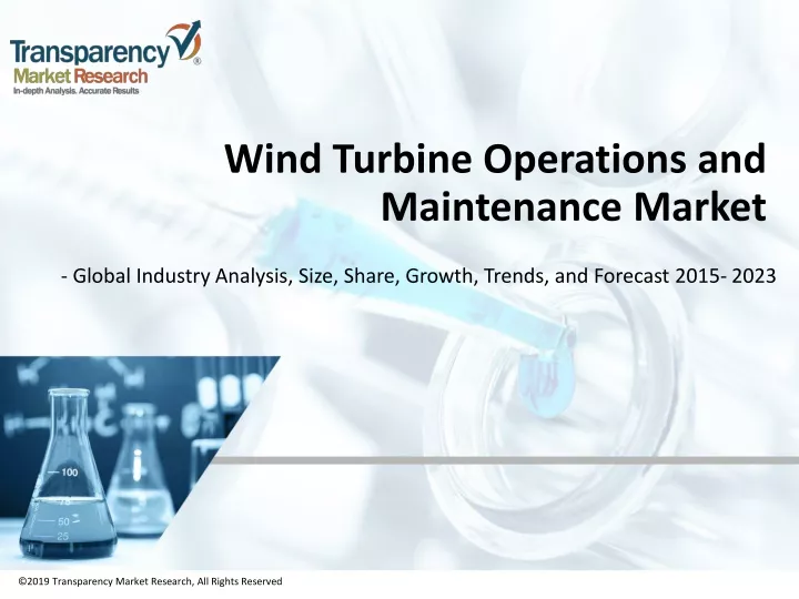 wind turbine operations and maintenance market