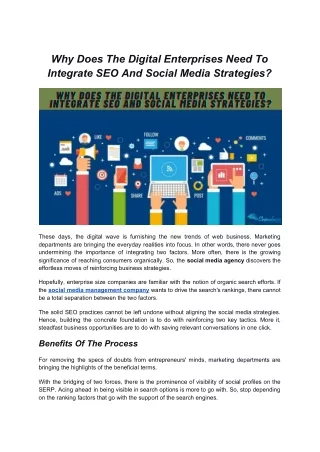 why does the digital enterprises need