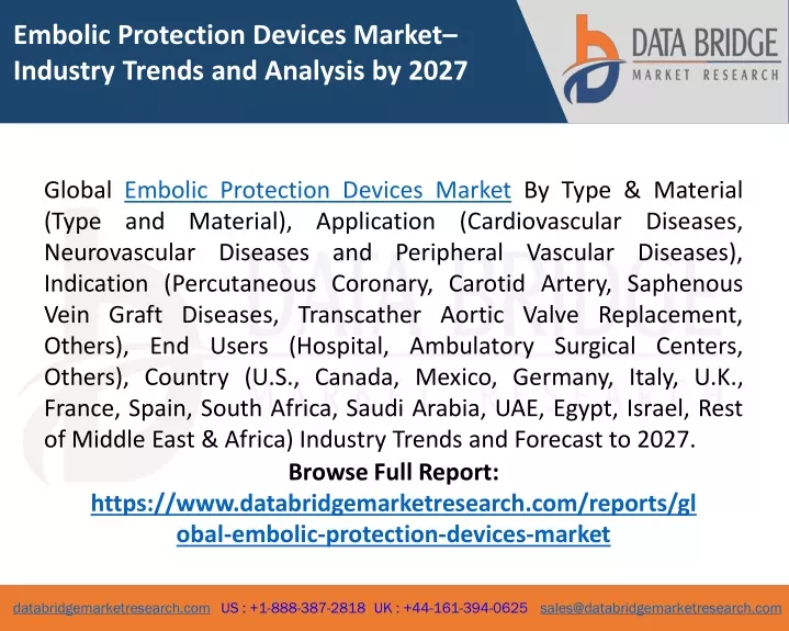 embolic protection devices market industry trends