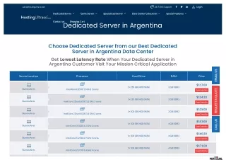 Argentina Dedicated Server
