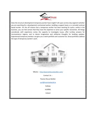 does the structure development temporary worker