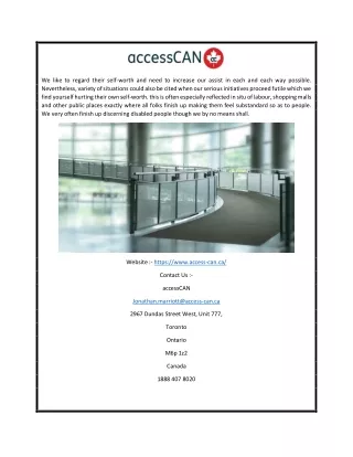 Accessibility Ontario | Access-can.ca