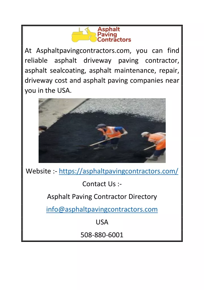 at asphaltpavingcontractors com you can find