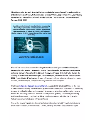 global enterprise network security market