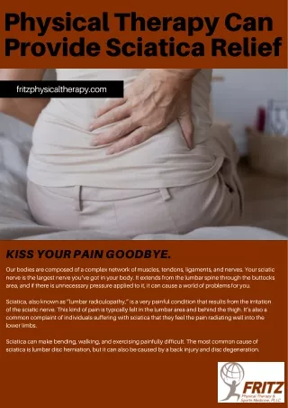 Physical Therapy Can Provide Sciatica Relief