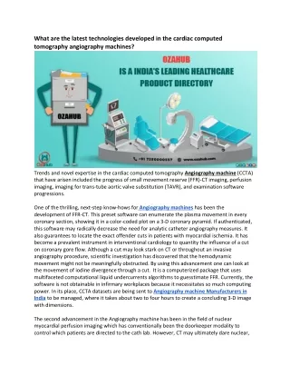 what are the latest technologies developed
