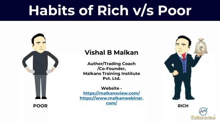 habits of rich v s poor