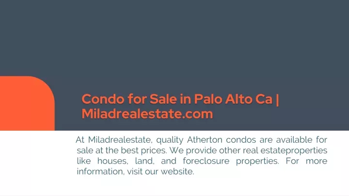 condo for sale in palo alto ca miladrealestate com