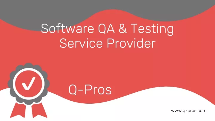 software qa testing service provider
