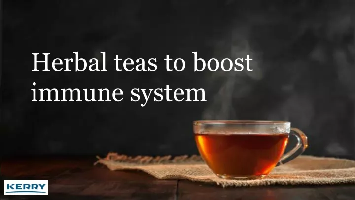 herbal teas to boost immune system