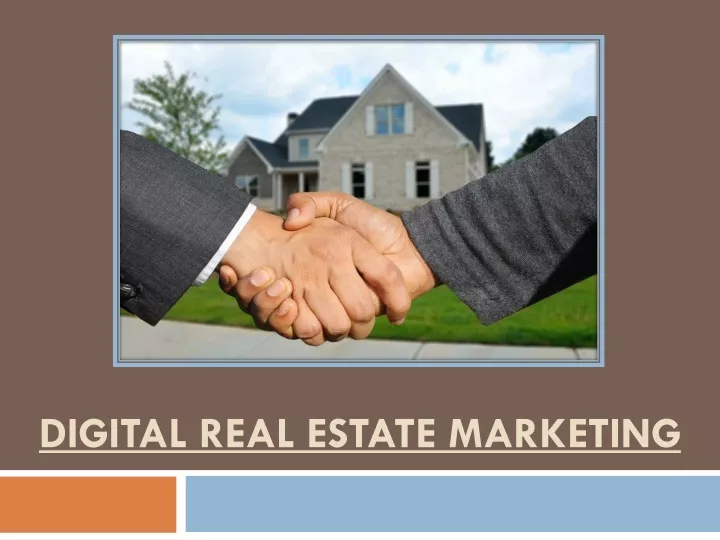 digital real estate marketing