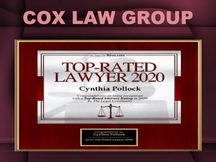 cox law group