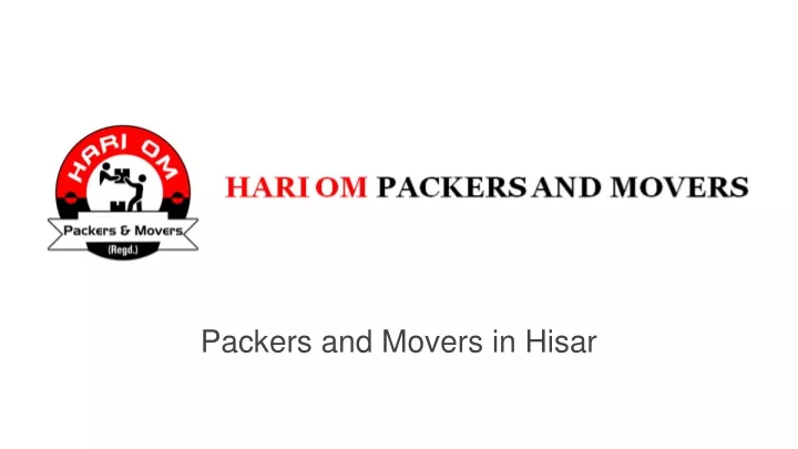 packers and movers in hisar