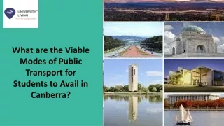 what are the viable modes of public transport