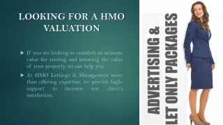 Looking for a Hmo Valuation